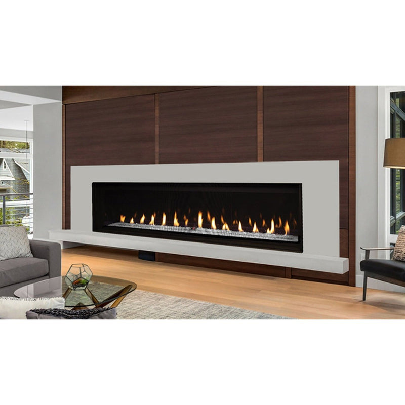 Superior 84 Inch DRL6000 Linear Direct Vent Gas Fireplace - IPI Ignition - DRL6084TEN