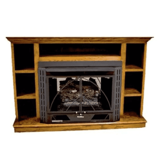 Buck Stove Model 384 33,000 BTU's Vent Free Gas Stove New - NV-3844LP-DOORS