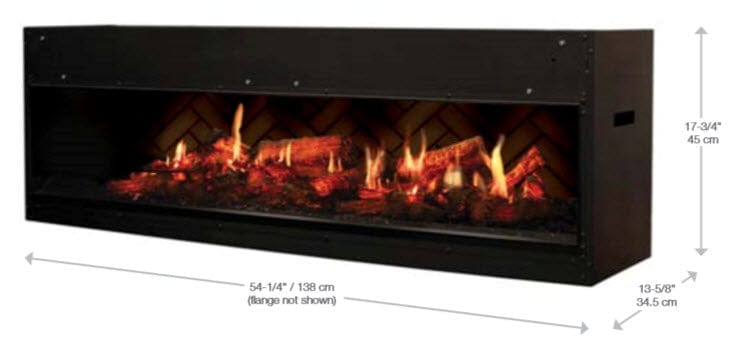 Dimplex 54" Opti-V Duet Virtual Fireplace X-092853