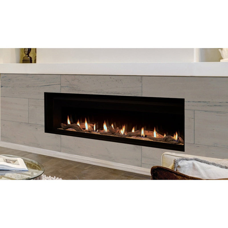 Superior 84 Inch DRL6000 Linear Direct Vent Gas Fireplace - IPI Ignition - DRL6084TEN