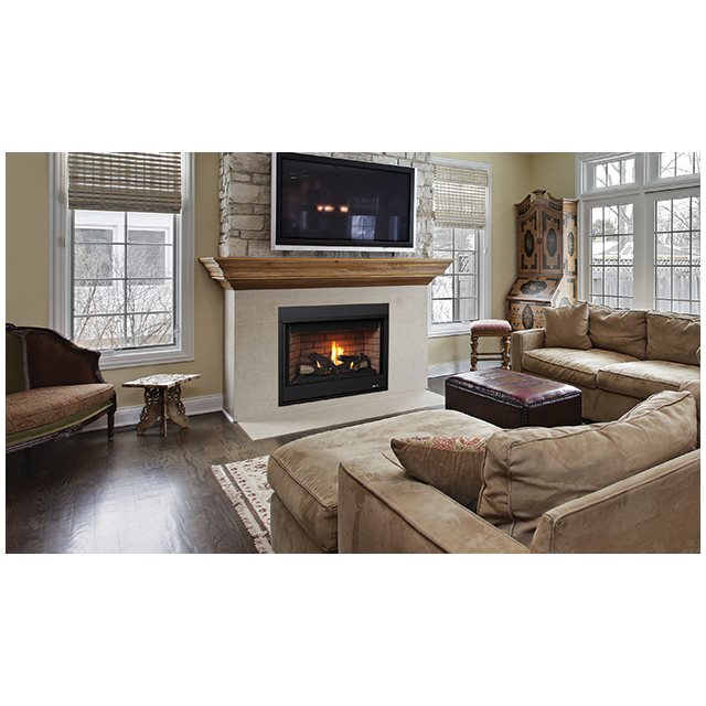 Superior DRT2033 Merit Series 33" Fireplace with Aged Oak Logs - Electronic Ignition - DRT2033TEP