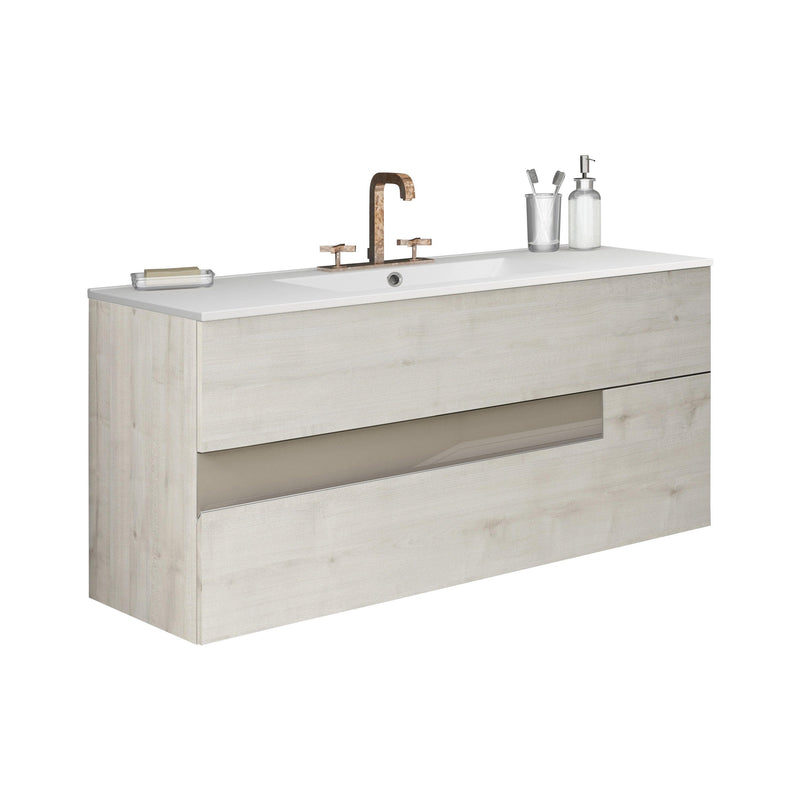 Lucena Bath Vision 40" Contemporary Wood Single Vanity in 6 colors