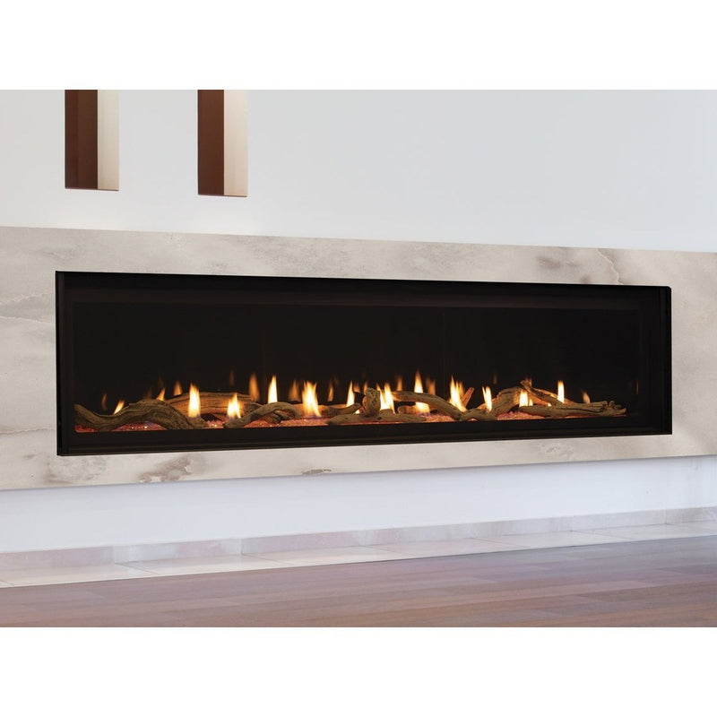 Astria Allume Dlx Linear Contemporary Direct Vent Gas Fireplace -  ALLUMEDLX48TEN