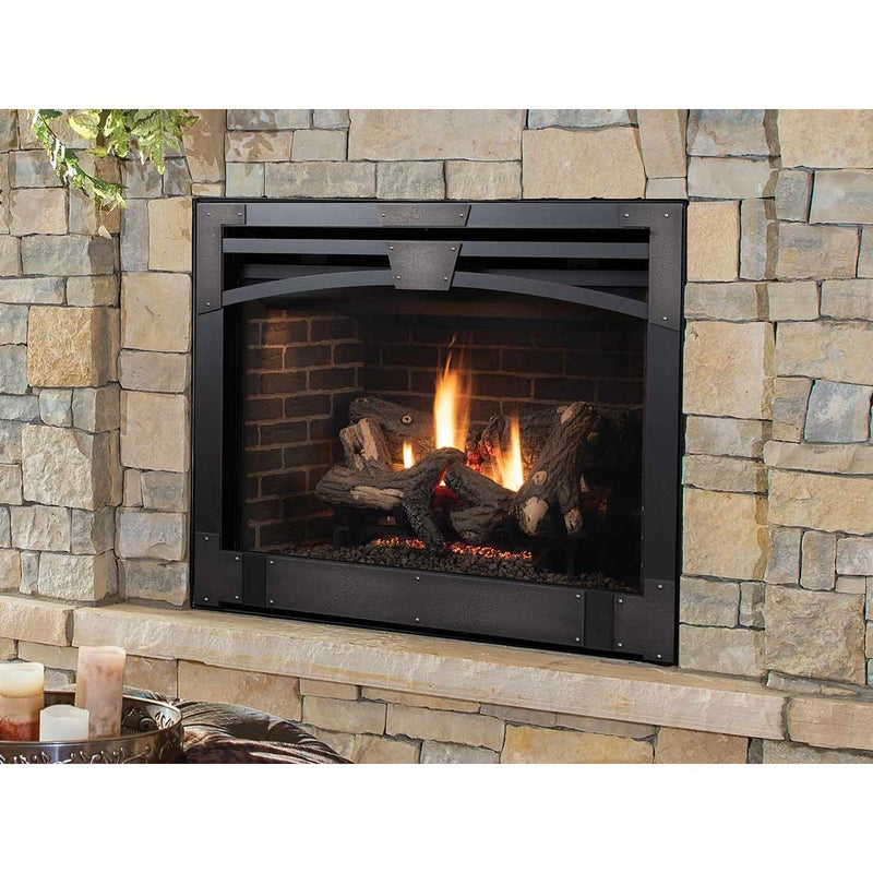 Astria Altair DLX Series Traditional Direct Vent Gas Fireplace - ALTAIRDLX40DEN-C