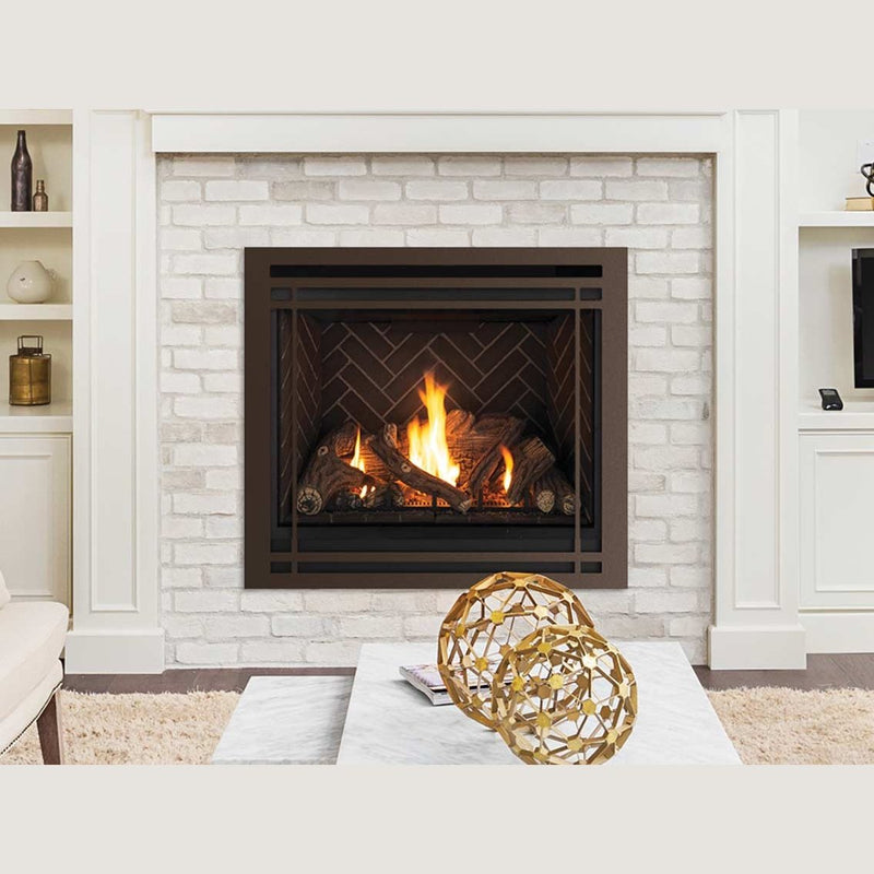 Astria Gemini DLX Series Traditional Direct Vent Gas Fireplace - GeminiDLX40DEN