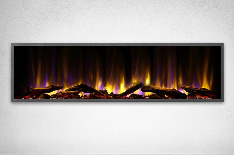 Dynasty Harmony 57'' Built-In Linear Electric Fireplace - DY-BEF57