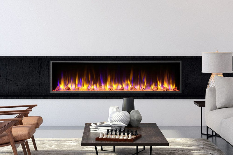 Dynasty Harmony 64'' Built-In Linear Electric Fireplace - DY-BEF64