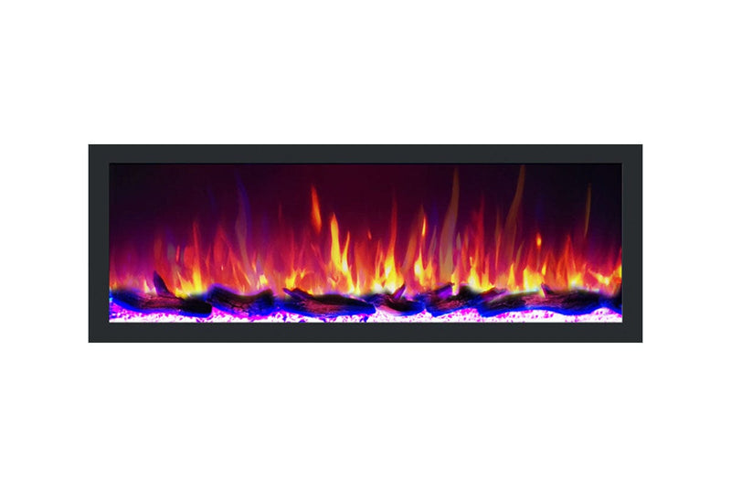 Dynasty Cascade 74'' Recessed Linear Electric Fireplace - DY-BTX74