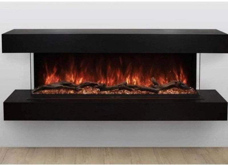 Modern Flames Studio Suite Floating Electric Fireplace - WMC-56LPM-CS