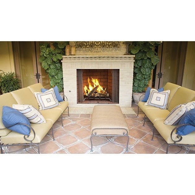 Superior Outdoor Wood Burning 36"/42"/50" Fireplace with 30" Tall Opening by Superior - WRE4536WS