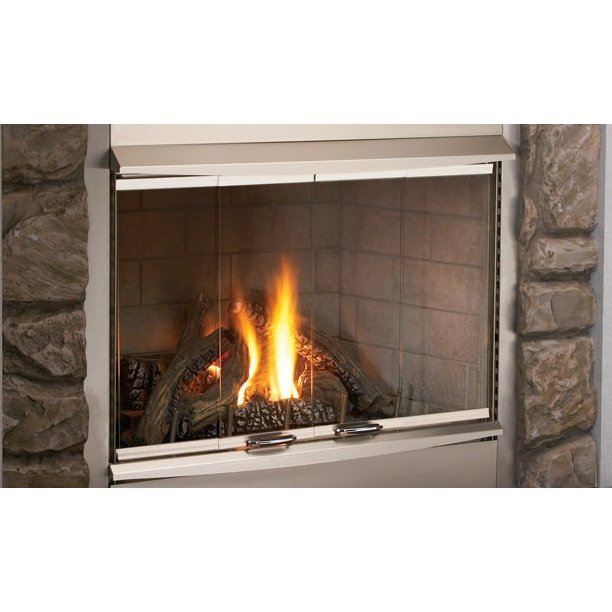 Superior Outdoor Complete Vent Free 36"/42" Fireplace with 28" Tall Opening by Superior - VRE4336ZEN