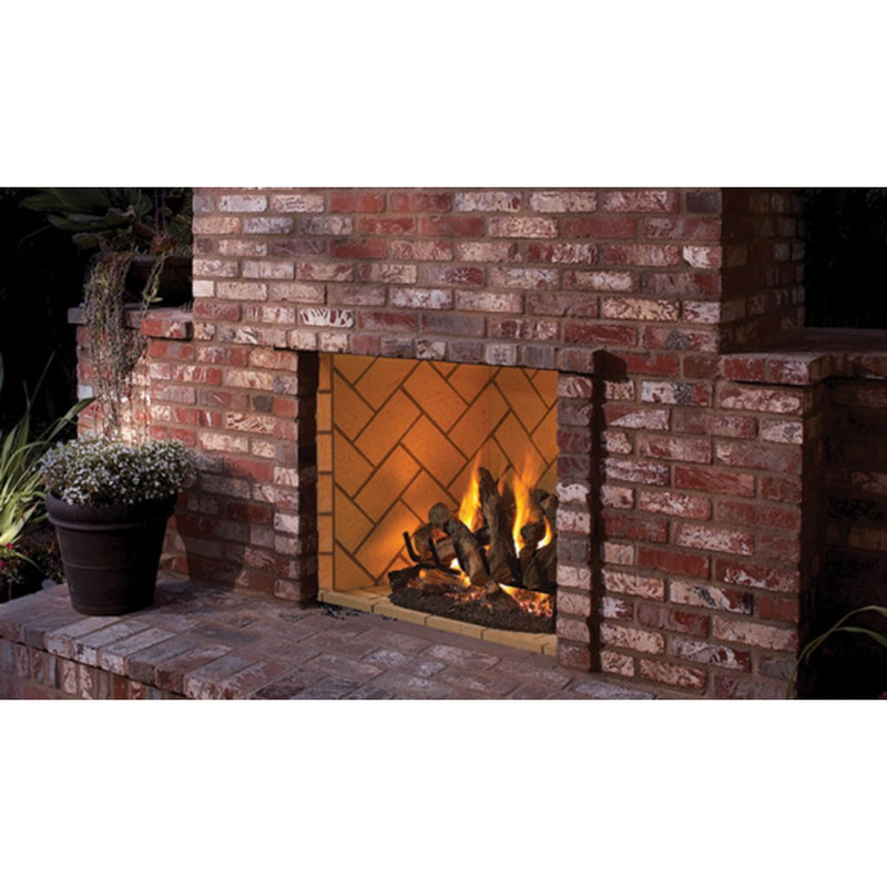 Superior VRE6000 Traditional Vent-Free Outdoor Fireplace - VRE6036