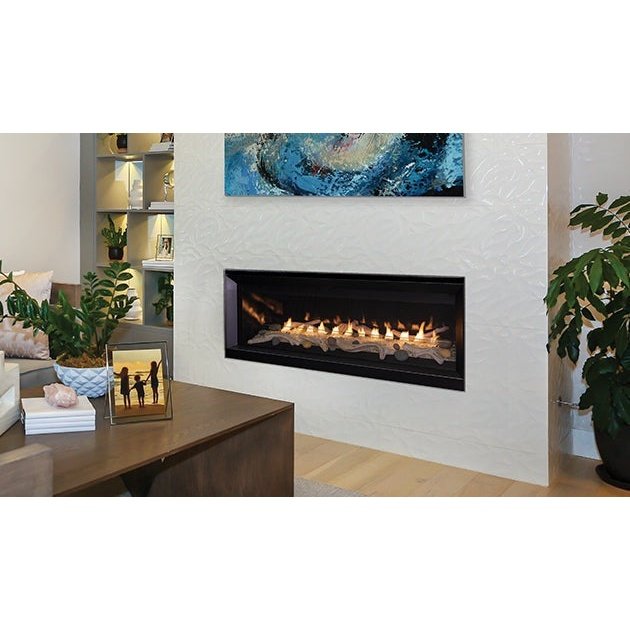 Superior 55" Vent Free Linear Fireplace with Interior Lights, Electronic Ignition, Multi-Function Remote - 21,000 Btu's - Propane - VRL3045ZEN