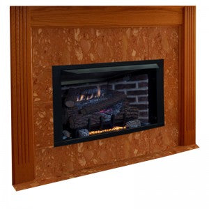 Superior Complete Vent Free 32"/36" Fireplace with a Clean Face Radiant Firebox - VRT4032ZMN