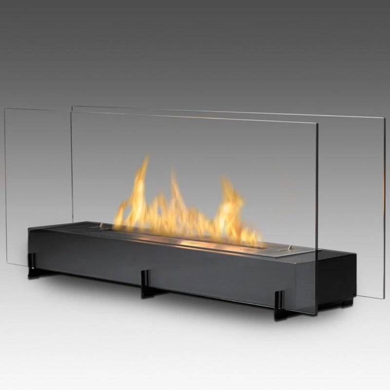 Eco-Feu Vision II 38-Inch Free Standing Ethanol Fireplace