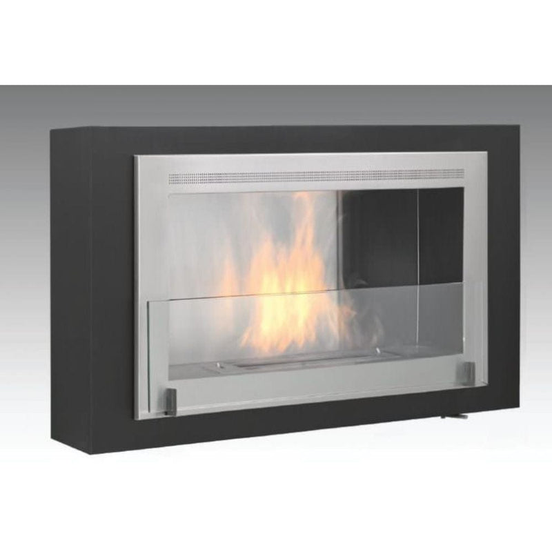 Eco-Feu Montreal 42-Inch Wall Mounted/Built-in Ethanol Fireplace