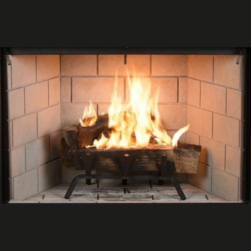 Superior 38" Traditional Wood Burning Fireplace, Fully Insulated Firebox - WRT3538WS