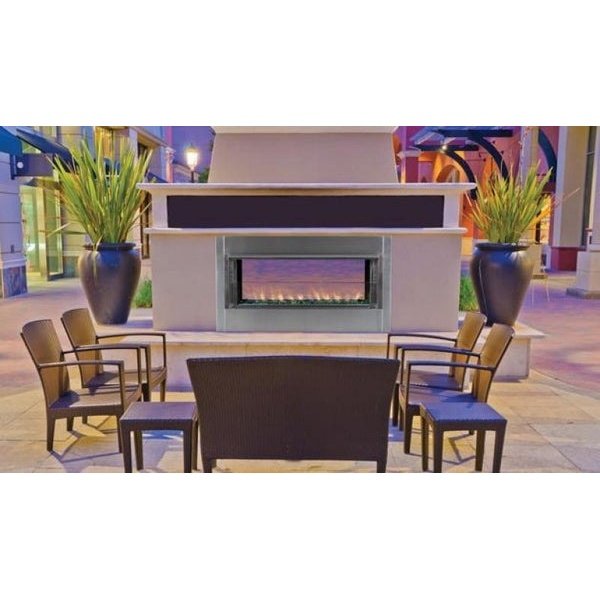 Superior 43 Inch Outdoor Linear Vent Free Gas Fireplace - VRE4543EN