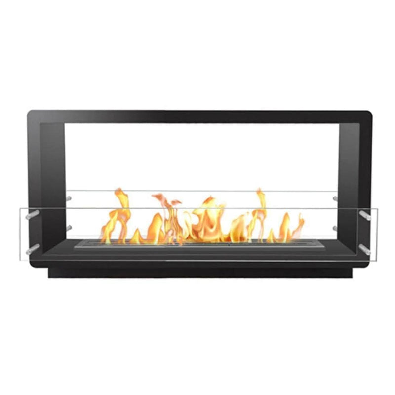 The Bio Flame XL Smart Firebox DS 53-Inch See-Thru Ethanol Fireplace