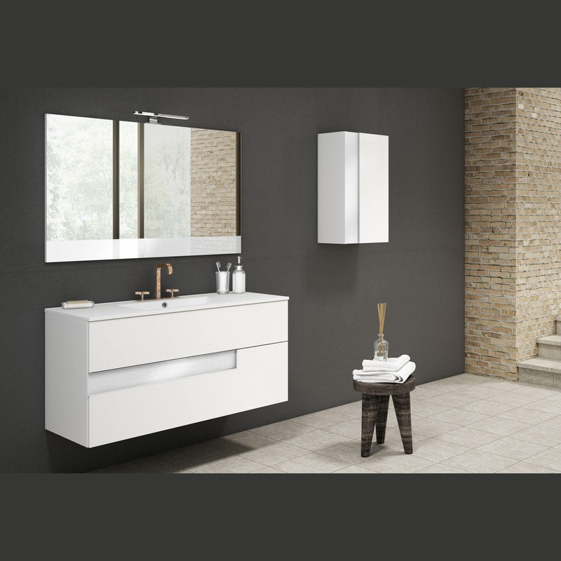 Lucena Bath Vision 24" Contemporary Wood Single Vanity in 6 colors